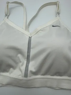 Nike Indy Sports Bra CZ4456-100 White Training Workout Dri-Fit Women's Size XXL thumbnail 5
