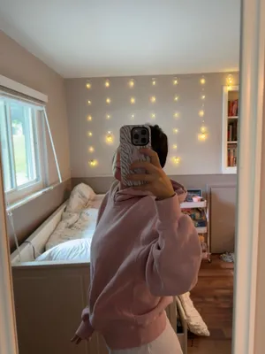 Abercrombie Sunday Hoodie Soft Essentials Cropped Mauve Pink S thumbnail 6