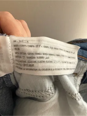 Abercrombie Women’s Distressed Blue Denim Jeans thumbnail 3