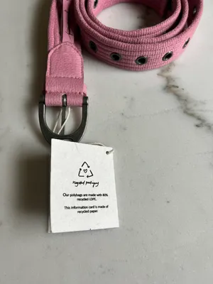 Free People Pink Hole Belt thumbnail 4