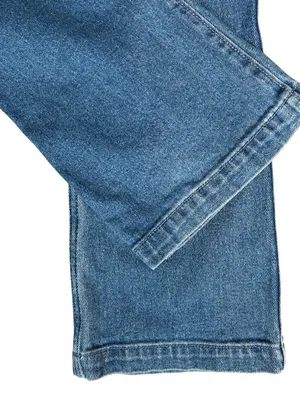 Hollister Ultra Low Rise Boot Cut Jeans Embroidered back NWT thumbnail 5