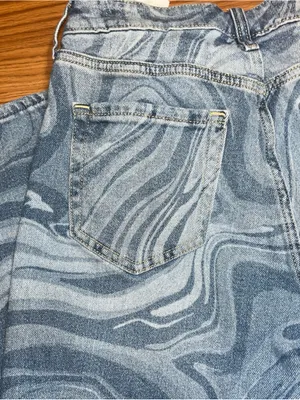 Hollister Swirl ladies Jeans Size 3R High Waist thumbnail 7