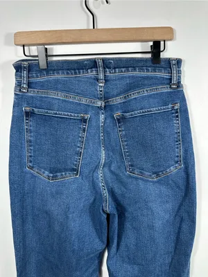 Abercrombie &‎ Fitch The Flare Ultra High Rise Jeans Medium Wash Size 30 Long thumbnail 5