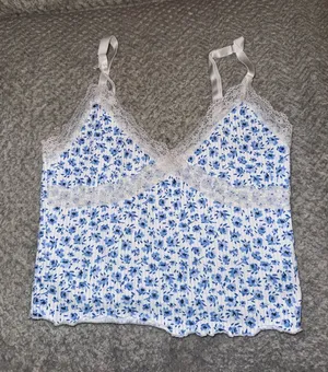 H&M Tank Top Floral Print thumbnail 1