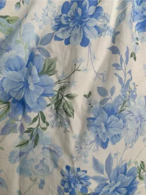ARULA Alexa Blue Floral Bow Back Ruffle Mini Dress Size 2X thumbnail 7