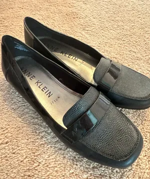 Anne Klein Black Flats thumbnail 1