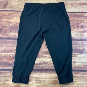 Pro Player XL Black Windbreaker Style Joggers Ankle Pull Up Retro thumbnail 3