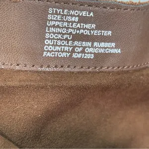 Steve Madden Women 8 Brown Leather Suede Novela Over The Knee Chunky Heel Boots thumbnail 6