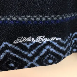 Women’s Fleece Striped Patterned Quarter Zip-Up Sweatshirt thumbnail 4