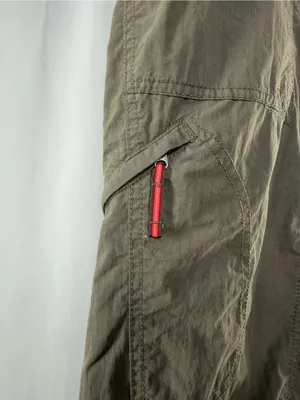 Vintage The North Face Cargo Capris with Drawstring Hiking‎ Pant in Green Size 4 thumbnail 3