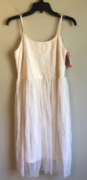 NWT Xhilaration‎ large cream dress thumbnail 1