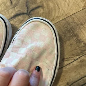 Vans Women’s 8 Pink White Checker Off the Wall Slide-ons Slip-ons Sneaker Skater thumbnail 10