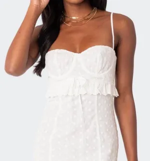 Edikted Dress White thumbnail 1