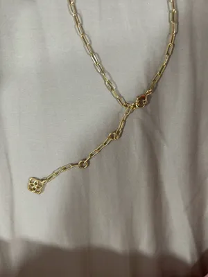Paperclip Kendra Scott initial necklace  thumbnail 3