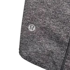 Lululemon Track That Short Mid Rise 5" Heather Lux Multi Black thumbnail 6