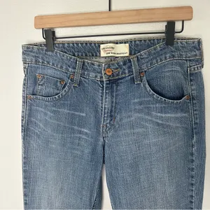 Levi's Vintage Y2K Levi Strauss Signature Low Rise Bootcut Jeans Sz 8 Medium Western thumbnail 2