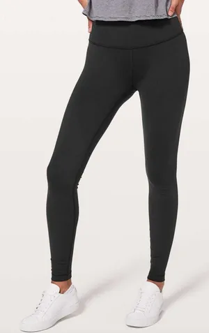 Lululemon Wunder Under Hi-Rise Tight Full-On Luon 30", Black thumbnail 1
