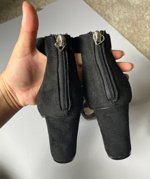 Black Suede Heels thumbnail 4