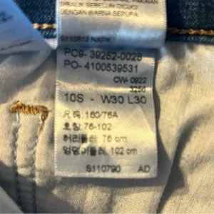 Levi's Mid Rise Classic Bootcut Jeans Womens Sz 10 W30‎ L30 Red Tab 2022 Comfort thumbnail 10