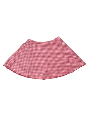 Wild Fable Red White Gingham Skort XS Mini Flare Pull-On Shorts Skirt NWT thumbnail 2