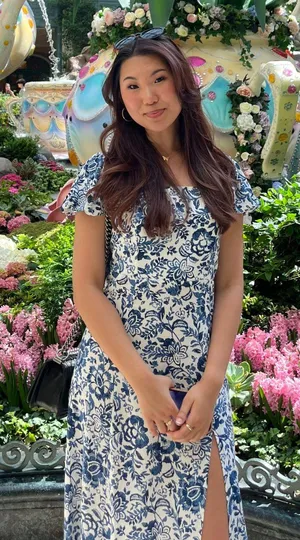 Francesca's Floral Print Sundress thumbnail 1