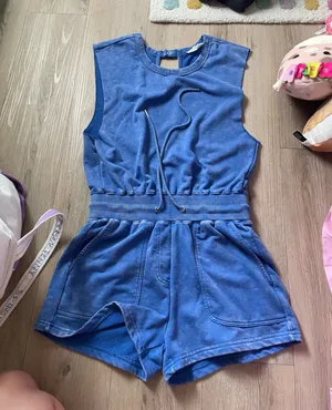 ee:some Blue athletic Romper thumbnail 1