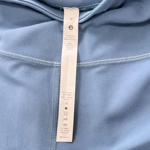 Lululemon Groove Super High Rise Flared Pant Women's 8 Utility Blue Nulu Yoga thumbnail 6