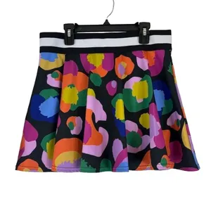 Emily McCarthy Serena Skort Pop Cheetah Multicolor Athletic Dopamine Size Medium thumbnail 2