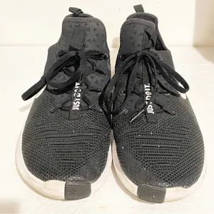 Nike Size 9.5 Free TR 8‎ Training Running Shoes Sneakers Black White Low Top thumbnail 3