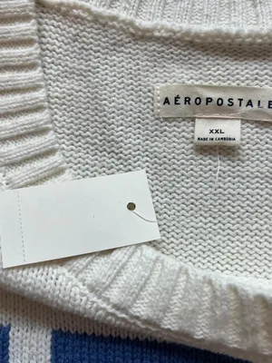 NWT Aeropostale Greek flag sweater thumbnail 4