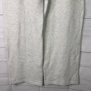Haven Well Within Cozy Heather Gray Fleece Wide Leg Lounge Pants Sweatpants L thumbnail 6