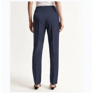 Banana Republic Italian Wool Slim Straight Pants 8 Dark Academia Quiet Luxury thumbnail 10