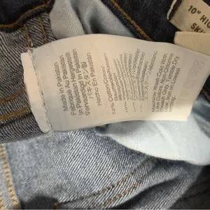 Madewell 10" High-Rise Skinny Women’s Blue Jeans Size 24 thumbnail 6