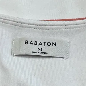 Aritzia Babaton White Pink Striped Short Sleeve Bodysuit‎ Feminine Festival Feminine XS thumbnail 10