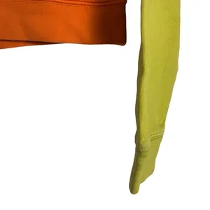 Simon Miller Blue Orange Cropped Colorblock Pullover Sweatshirt Size XS thumbnail 9