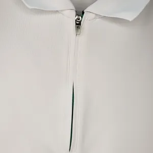 Peter Millar Pullover L White Quarter Zip Golf Tennis thumbnail 4