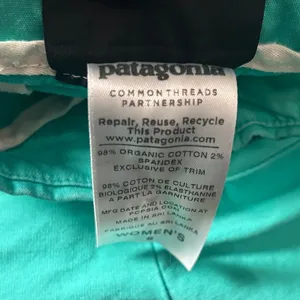 Patagonia Stretch All-Wear Bermuda Shorts 8 Turquoise Preppy Casual Summer Chino thumbnail 7
