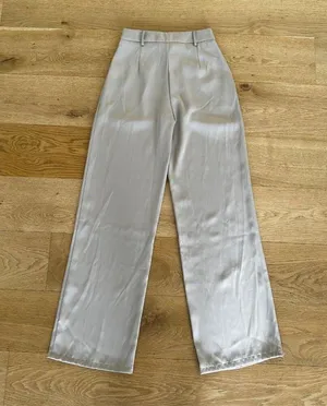 Princess Polly - High Waist Wide Leg Pants in Beige thumbnail 6