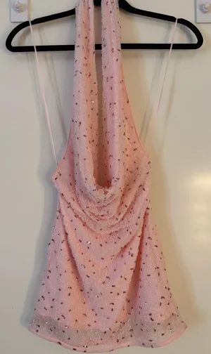 Windsor Pink Sequin Mini dress thumbnail 2