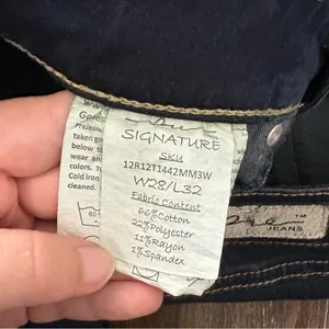 NWT Love Signature Denim Blue Bootcut Jeans 28 Casual Basic Everyday Women’s thumbnail 6