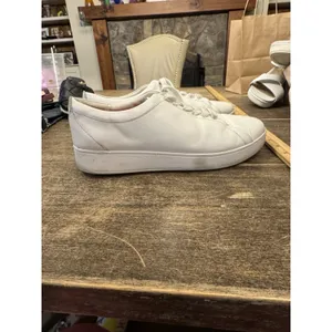 Fit Flop Urban‎ White Leather Rally Sneaker Women's Size 11 thumbnail 4