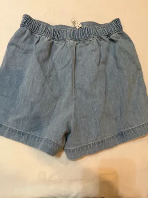 NWT Madewell Light Wash Denim Pull-On Shorts Size Small 100% Cotton thumbnail 6