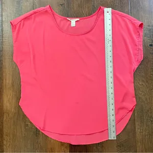 FOREVER 21 pink/coral top, size M thumbnail 5