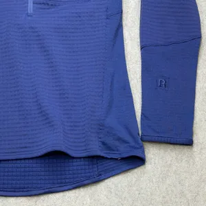 Patagonia R1 Pullover Women Medium Solstice Purple Trek Factory Racing Cycling thumbnail 9