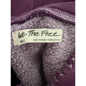 Free People It's A Vibe Hoodie Purple Women's Size Small thumbnail 12