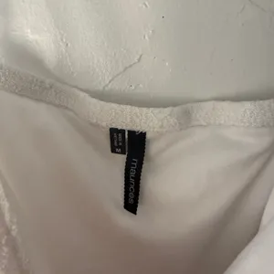 Maurices White Lace Cami Tank Top M Floral Lined Y2K‎ Coquette Layering Stretchy thumbnail 5