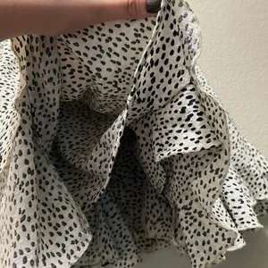 Miou Muse Skort Polka Dot White MMSK376 Elastic Waist Ruffle Size Medium thumbnail 5