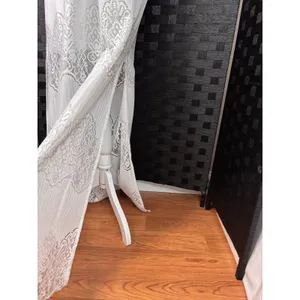 Lace Maxi Shift Dress Womens M White Boho‎ Bridal Wedding Beach Party Ethereal thumbnail 6
