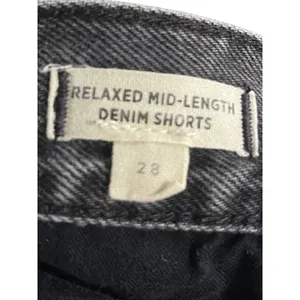 Madewell Relaxed Mid Length Denim Jean Shorts Size 28 Cut Off Streetwear Y2K thumbnail 4