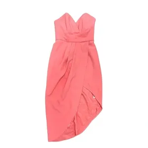 Lovers + Friends X Revolve Riviera Strapless Asymmetrical Dress Pink Chic Size S thumbnail 4